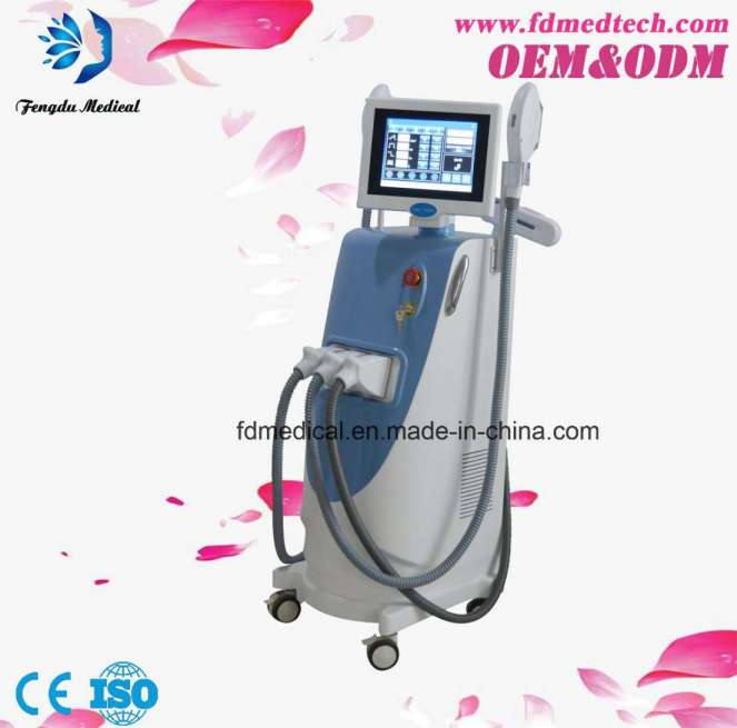 E-Light Skin Rejuvenation Q-Switched ND: YAG Diode Laser Machine